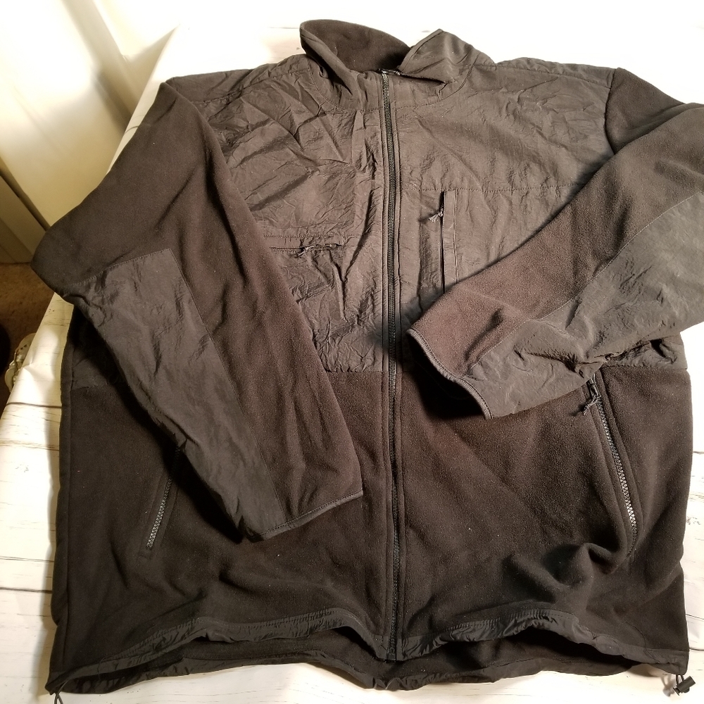 Mens full zip fleece jacket 3x Nwt